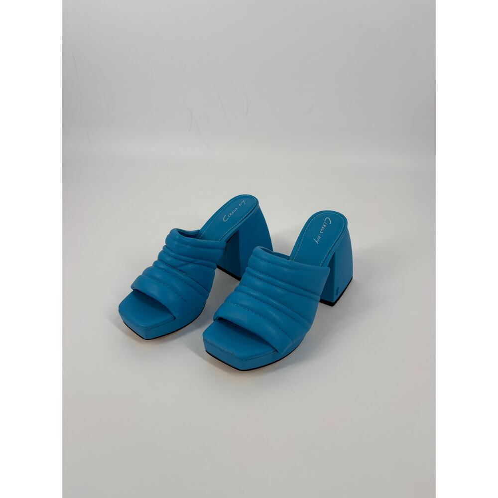 Sam Edelman Circus Blue Chunky Heels (SB11)